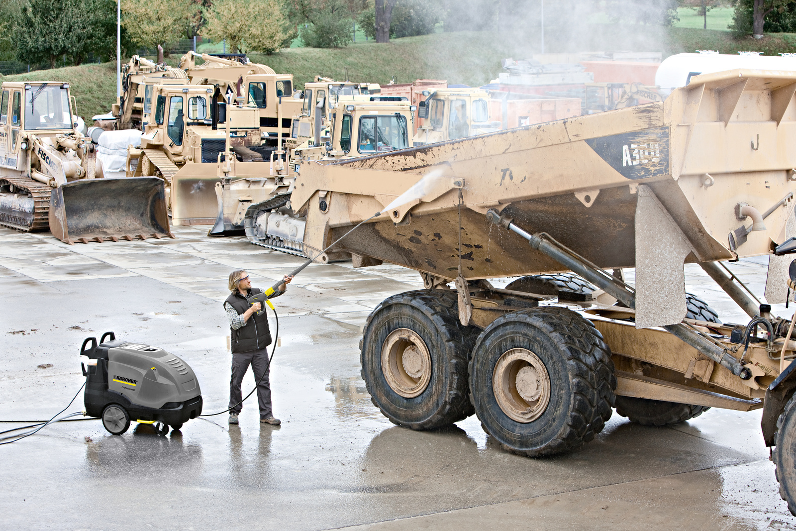 Electric vs Diesel Choosing An Industrial Pressure Washer Karcher Hire