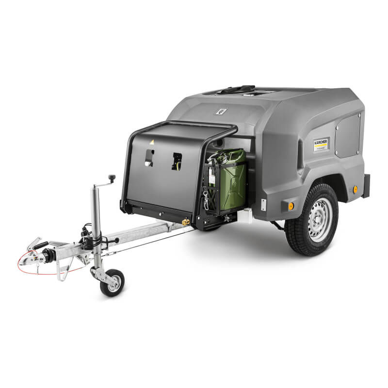 HD 9/23 trailer pressure washer mobile with petrol or diesel engine